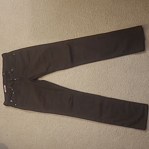 Brown Sateen AG Pants